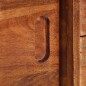 vidaXL Mueble para TV madera maciza de acacia 118x30x55 cm