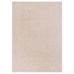 vidaXL Alfombra de pelo corto beige oscuro 240x340 cm