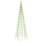 vidaXL Árbol de Navidad en asta de bandera 732 LED de colores 500 cm vidaXL Árbol de Navidad en asta de bandera 732 LED de colores 500 cm