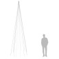 vidaXL Árbol de Navidad en asta de bandera 732 LED de colores 500 cm vidaXL Árbol de Navidad en asta de bandera 732 LED de colores 500 cm
