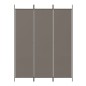 vidaXL Biombo divisor de 3 paneles de tela gris antracita 150x200 cm vidaXL Biombo divisor de 3 paneles de tela gris antracita 150x200 cm