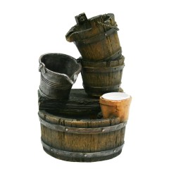 Set fuente de agua para jardín Ubbink Acqua Halifax 1387046