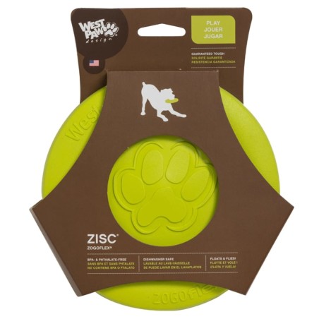 Zogoflex Frisbee para perros Zisc tamaño L verde 1936