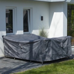 Madison Funda para muebles de jardín gris 100x100x70 cm