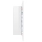 vidaXL Armario espejo de baño LED acrílico blanco brillo 60x12x45 cm vidaXL Armario espejo de baño LED acrílico blanco brillo 60x12x45 cm