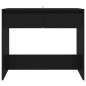 vidaXL Mesa consola de madera contrachapada negro 89x41x76,5 cm vidaXL Mesa consola de madera contrachapada negro 89x41x76,5 cm