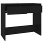 vidaXL Mesa consola de madera contrachapada negro 89x41x76,5 cm vidaXL Mesa consola de madera contrachapada negro 89x41x76,5 cm