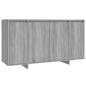 vidaXL Aparador de madera de ingeniería gris Sonoma 135x41x75 cm vidaXL Aparador de madera de ingeniería gris Sonoma 135x41x75 cm