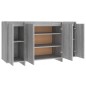 vidaXL Aparador de madera de ingeniería gris Sonoma 135x41x75 cm vidaXL Aparador de madera de ingeniería gris Sonoma 135x41x75 cm