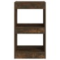 vidaXL Estantería/divisor de espacios color roble ahumado 40x30x72 cm vidaXL Estantería/divisor de espacios color roble ahumado 40x30x72 cm