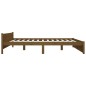 vidaXL Estructura cama madera maciza Super King marrón miel 180x200 cm