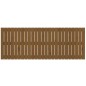 vidaXL Cabecero cama pared madera maciza pino marrón miel 159,5x3x60cm vidaXL Cabecero cama pared madera maciza pino marrón miel 159,5x3x60cm