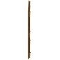 vidaXL Cabecero cama pared madera maciza pino marrón miel 159,5x3x60cm vidaXL Cabecero cama pared madera maciza pino marrón miel 159,5x3x60cm