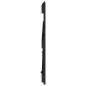 vidaXL Cabecero de cama de pared madera maciza pino negro 140x3x60 cm