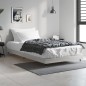 vidaXL Estructura de cama madera contrachapada gris Sonoma 100x200 cm vidaXL Estructura de cama madera contrachapada gris Sonoma 100x200 cm