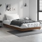 vidaXL Estructura de cama madera contrachapada marrón roble 90x190 cm vidaXL Estructura de cama madera contrachapada marrón roble 90x190 cm