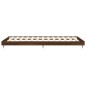vidaXL Estructura de cama madera contrachapada marrón roble 90x190 cm vidaXL Estructura de cama madera contrachapada marrón roble 90x190 cm