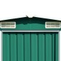 vidaXL Cobertizo de jardín acero galvanizado verde 257x779x181 cm vidaXL Cobertizo de jardín acero galvanizado verde 257x779x181 cm