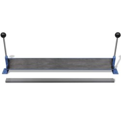 Máquina plegadora manual de placas de acero, 760 mm