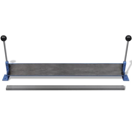 Máquina plegadora manual de placas de acero, 760 mm