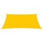 vidaXL Toldo de vela HDPE amarillo 160 g/m² 3,6x3,6 m vidaXL Toldo de vela HDPE amarillo 160 g/m² 3,6x3,6 m