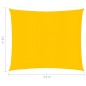 vidaXL Toldo de vela HDPE amarillo 160 g/m² 3,6x3,6 m vidaXL Toldo de vela HDPE amarillo 160 g/m² 3,6x3,6 m