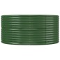 vidaXL Jardinera arriate acero recubrimiento polvo verde 367x140x68 cm vidaXL Jardinera arriate acero recubrimiento polvo verde 367x140x68 cm