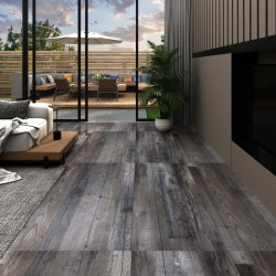 vidaXL Lamas para suelo PVC autoadhesivas 5,21m² 2mm madera industrial