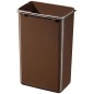 Hailo Papelera con pedal Oko Duo Plus tamaño L 17+9 L negro 0630-260 Hailo Papelera con pedal Oko Duo Plus tamaño L 17+9 L negro 0630-260