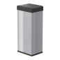 Hailo Cubo de basura Big-Box Swing tamaño XL 52 L plateado 0860-221 Hailo Cubo de basura Big-Box Swing tamaño XL 52 L plateado 0860-221