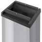 Hailo Cubo de basura Big-Box Swing tamaño XL 52 L plateado 0860-221 Hailo Cubo de basura Big-Box Swing tamaño XL 52 L plateado 0860-221
