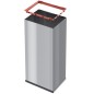 Hailo Cubo de basura Big-Box Swing tamaño XL 52 L plateado 0860-221 Hailo Cubo de basura Big-Box Swing tamaño XL 52 L plateado 0860-221