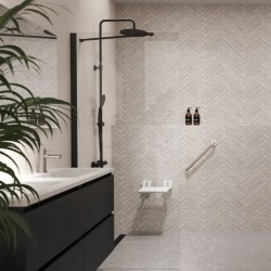 Tiger Barra de seguridad para baño Libra 45 cm plateada 1330230946