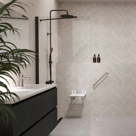 Tiger Barra de seguridad para baño Libra 45 cm plateada 1330230946