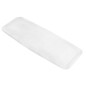 Kleine Wolke Alfombrilla de baño antideslizante Arosa blanco 36x92 cm Kleine Wolke Alfombrilla de baño antideslizante Arosa blanco 36x92 cm