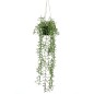 Emerald Senecio artificial colgante con maceta 70 cm Emerald Senecio artificial colgante con maceta 70 cm
