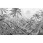 Komar Mural fotográfico Amazonia negro y blanco 400x250 cm Komar Mural fotográfico Amazonia negro y blanco 400x250 cm