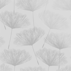 DUTCH WALLCOVERINGS Papel pintado Fleur gris