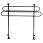 Carpoint Reja de protección universal 75-145x75-145x2 cm negra Carpoint Reja de protección universal 75-145x75-145x2 cm negra