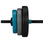 Avento Set de pesas ajustables 20 kg negro, azul y gris Avento Set de pesas ajustables 20 kg negro, azul y gris