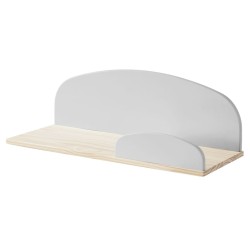 Vipack Estante de pared Kiddy madera gris frío 65 cm