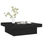 vidaXL Mesa de centro madera contrachapada negro 90x90x28 cm vidaXL Mesa de centro madera contrachapada negro 90x90x28 cm