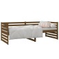 vidaXL Sofá cama de madera maciza de pino marrón miel 80x200 cm