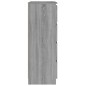 vidaXL Aparador de madera contrachapada Sonoma gris 60x35x98,5 cm vidaXL Aparador de madera contrachapada Sonoma gris 60x35x98,5 cm