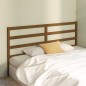 vidaXL Cabecero de cama madera maciza de pino marrón miel 186x4x100 cm vidaXL Cabecero de cama madera maciza de pino marrón miel 186x4x100 cm