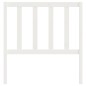 vidaXL Cabecero de cama madera maciza de pino blanco 81x4x100 cm vidaXL Cabecero de cama madera maciza de pino blanco 81x4x100 cm