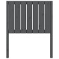vidaXL Cabecero de cama madera maciza de pino gris 80,5x4x100 cm vidaXL Cabecero de cama madera maciza de pino gris 80,5x4x100 cm
