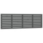 vidaXL Cabecero de cama de pared madera maciza pino gris 186x3x63 cm vidaXL Cabecero de cama de pared madera maciza pino gris 186x3x63 cm
