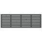 vidaXL Cabecero de cama de pared madera maciza pino gris 186x3x63 cm vidaXL Cabecero de cama de pared madera maciza pino gris 186x3x63 cm