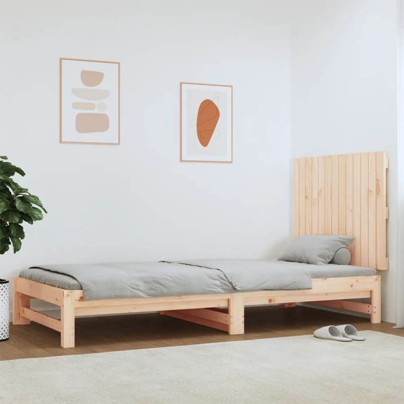 vidaXL Cabecero de cama de pared madera maciza de pino 82,5x3x60 cm vidaXL Cabecero de cama de pared madera maciza de pino 82,5x3x60 cm